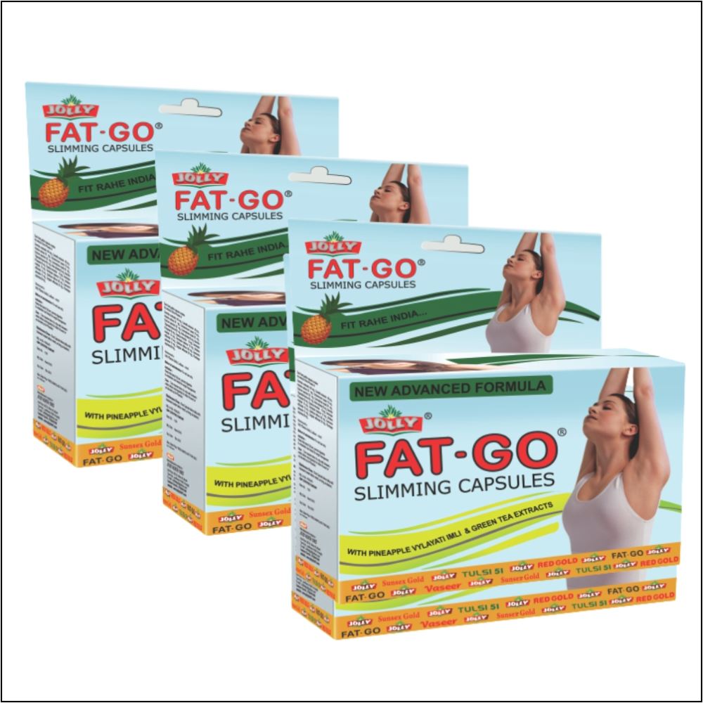 Jolly Fat Go Slimming Capsules (60caps, Pack of 3)