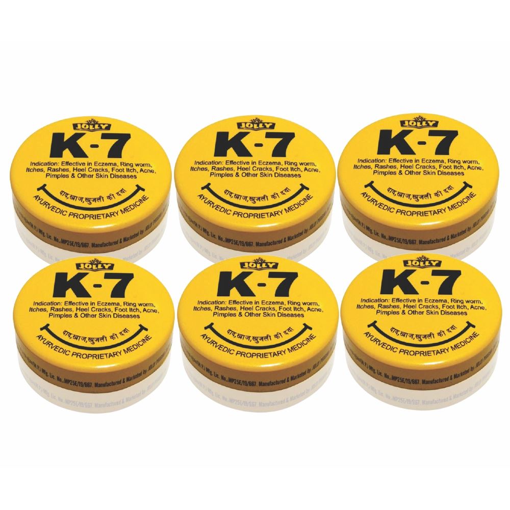 Jolly K-7 Ointment (14g, Pack of 6)