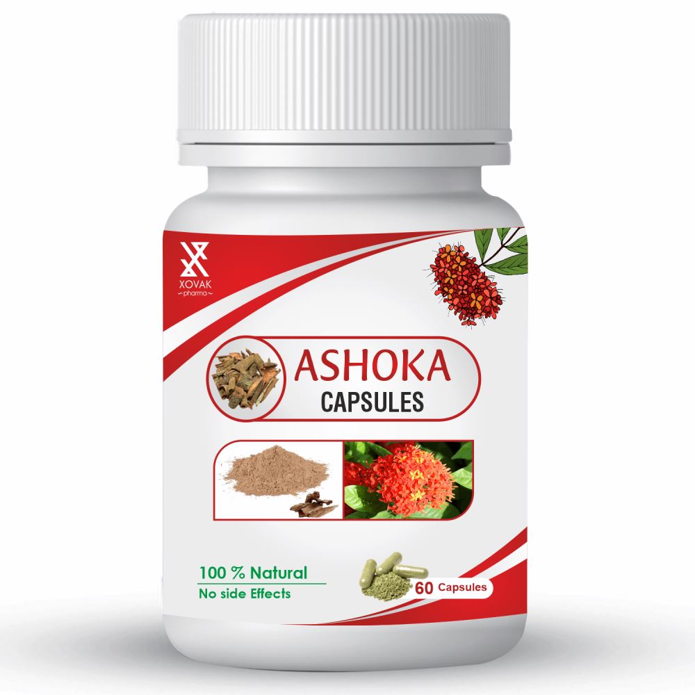 Xovak Pharma Natural & Herbal Ashoka Capsules (60caps)