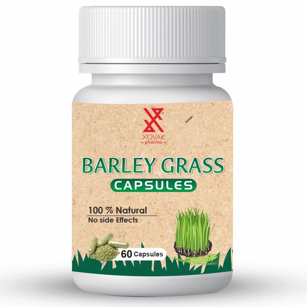 Xovak Pharma Natural & Herbal Barley Grass Capsules (60caps)