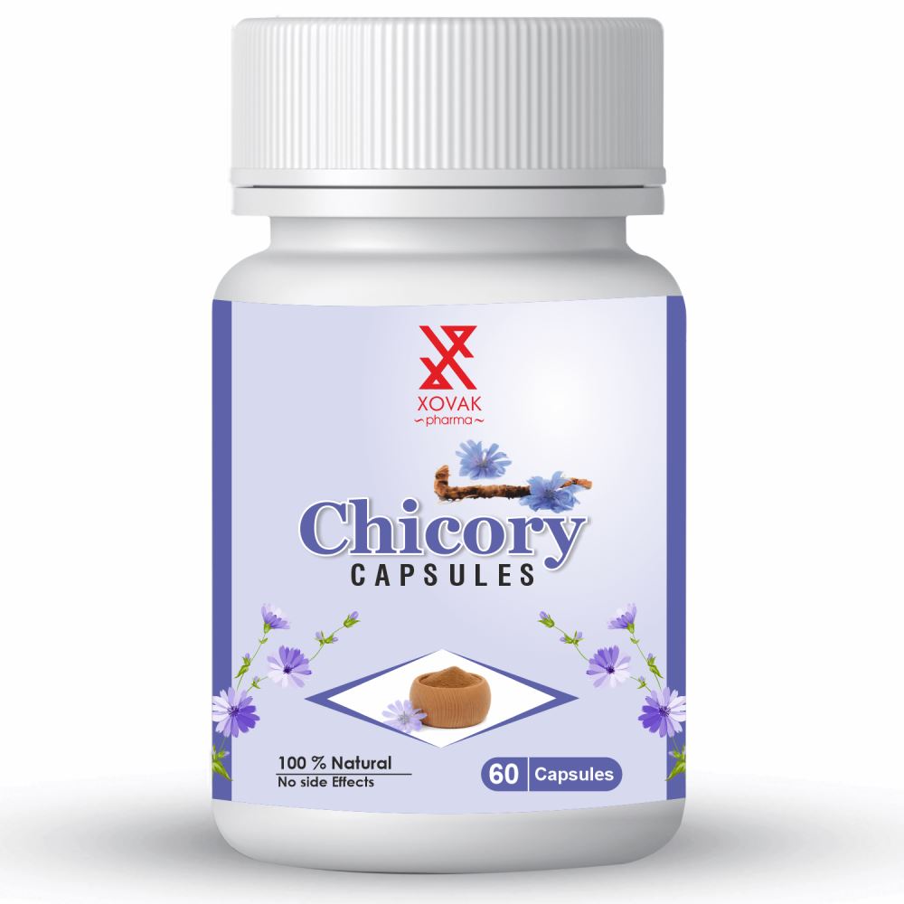 Xovak Pharma Natural & Herbal Chicory Capsules (60caps)