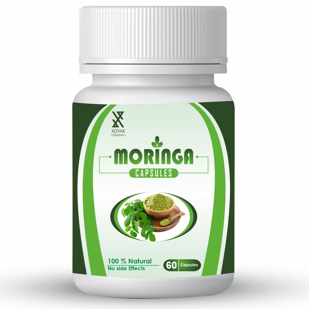 Xovak Pharma Natural & Herbal Moringa Capsules (60caps)
