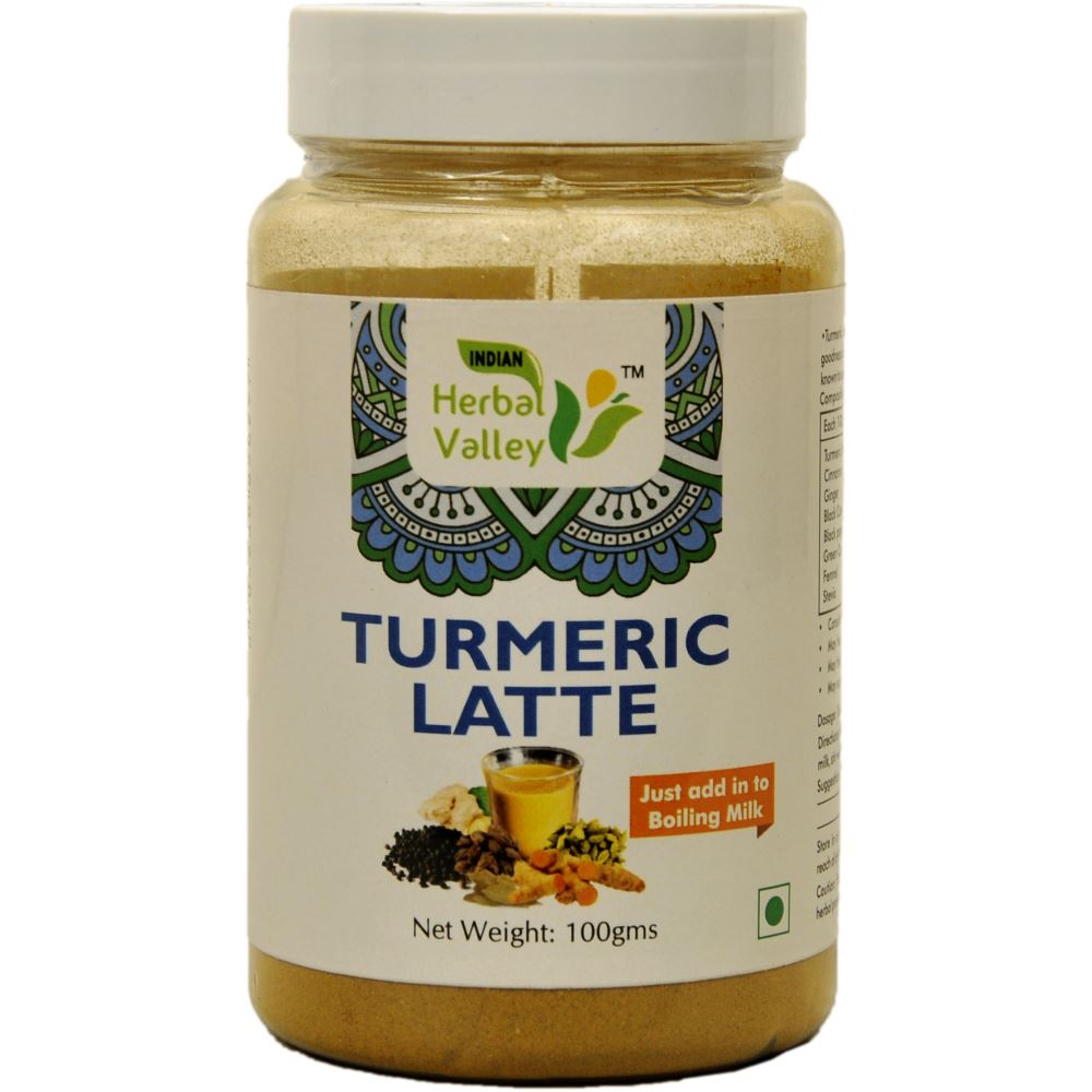 Indian Herbal Valley Turmeric Latte Powder (100g)