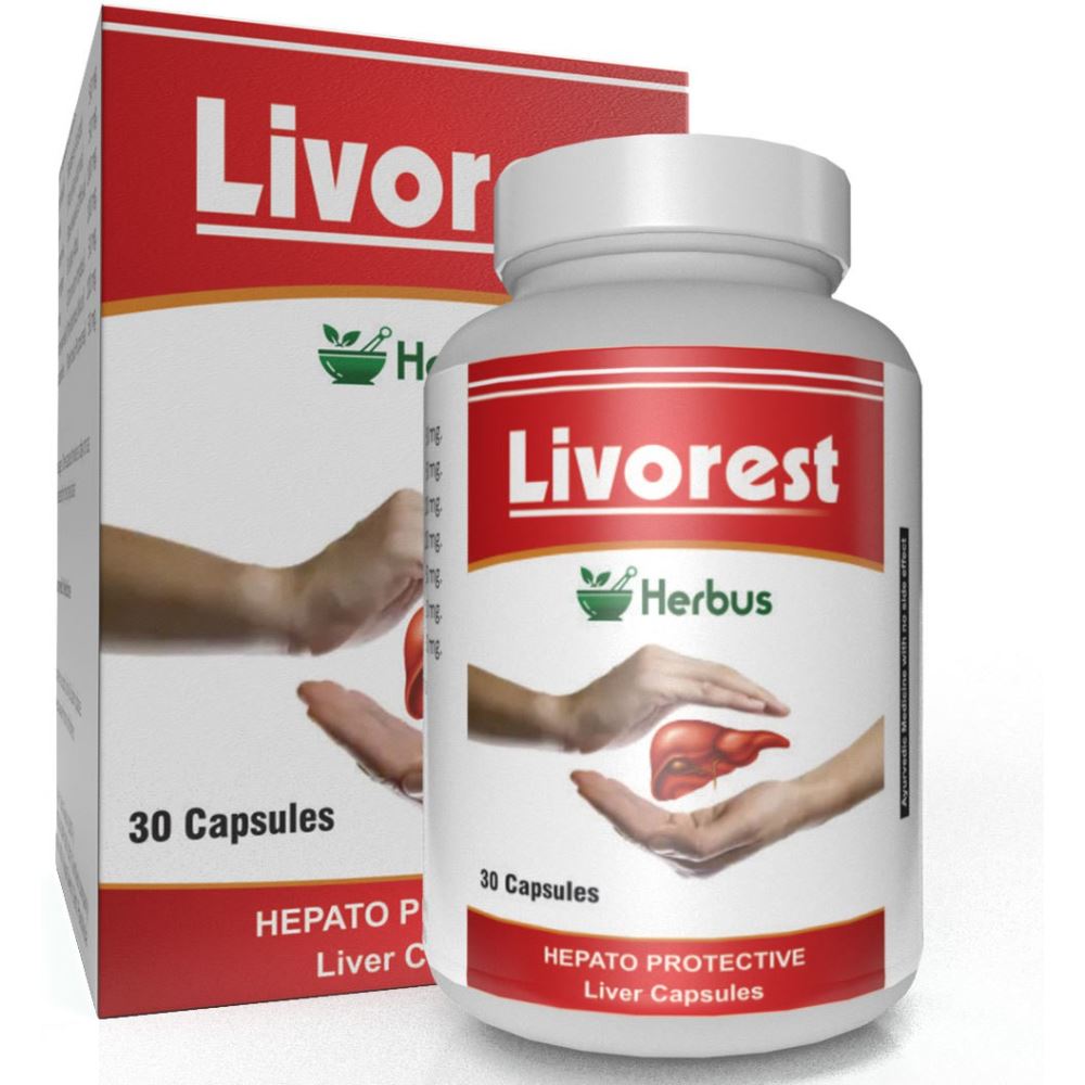 Herbus Livorest Hepato Protective Liver Capsules (30caps)