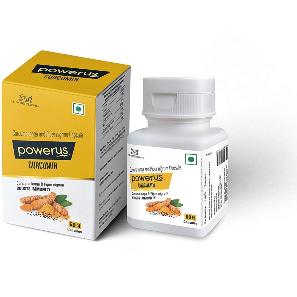 Powerus Curcumin Capsules (60caps)