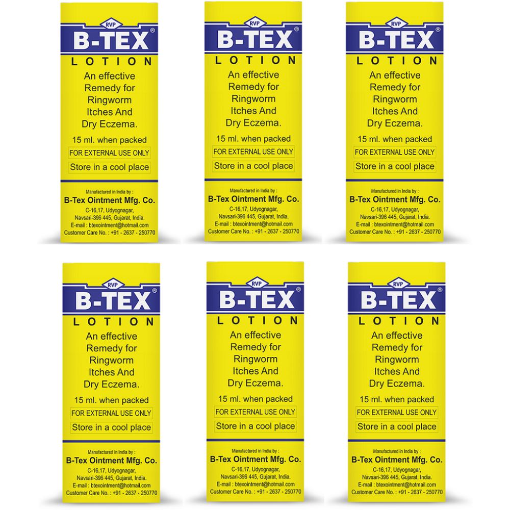 B Tex Lotion (15ml, Pack of 6) B Tex Lotion (15ml, Pack of 6)
