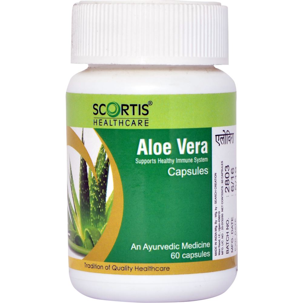 Scortis Aloe Vera Capsules (60caps)