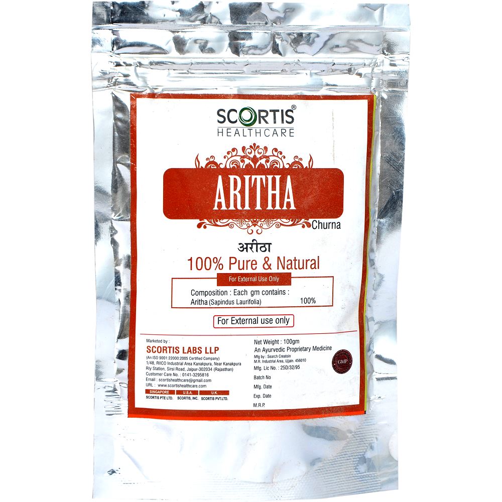 Scortis Aritha Churna Powder (100g)