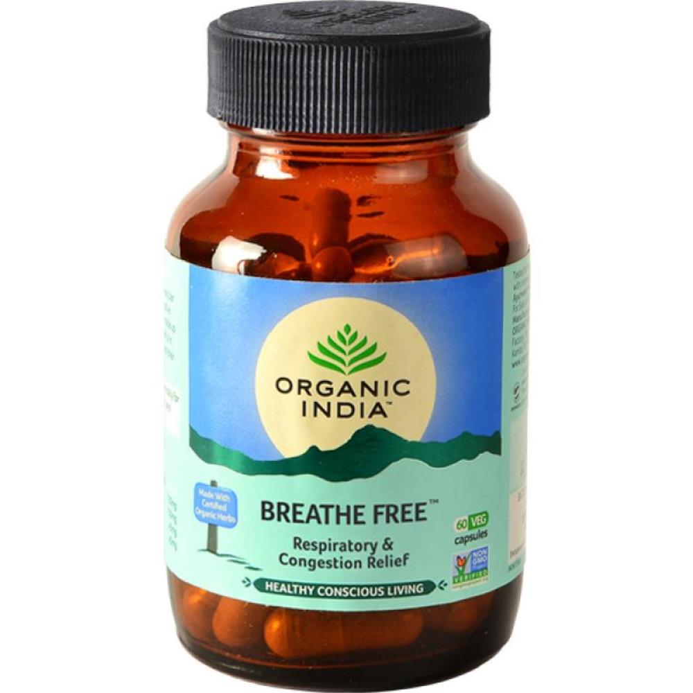 Organic India Breathe Free Capsules (60caps)