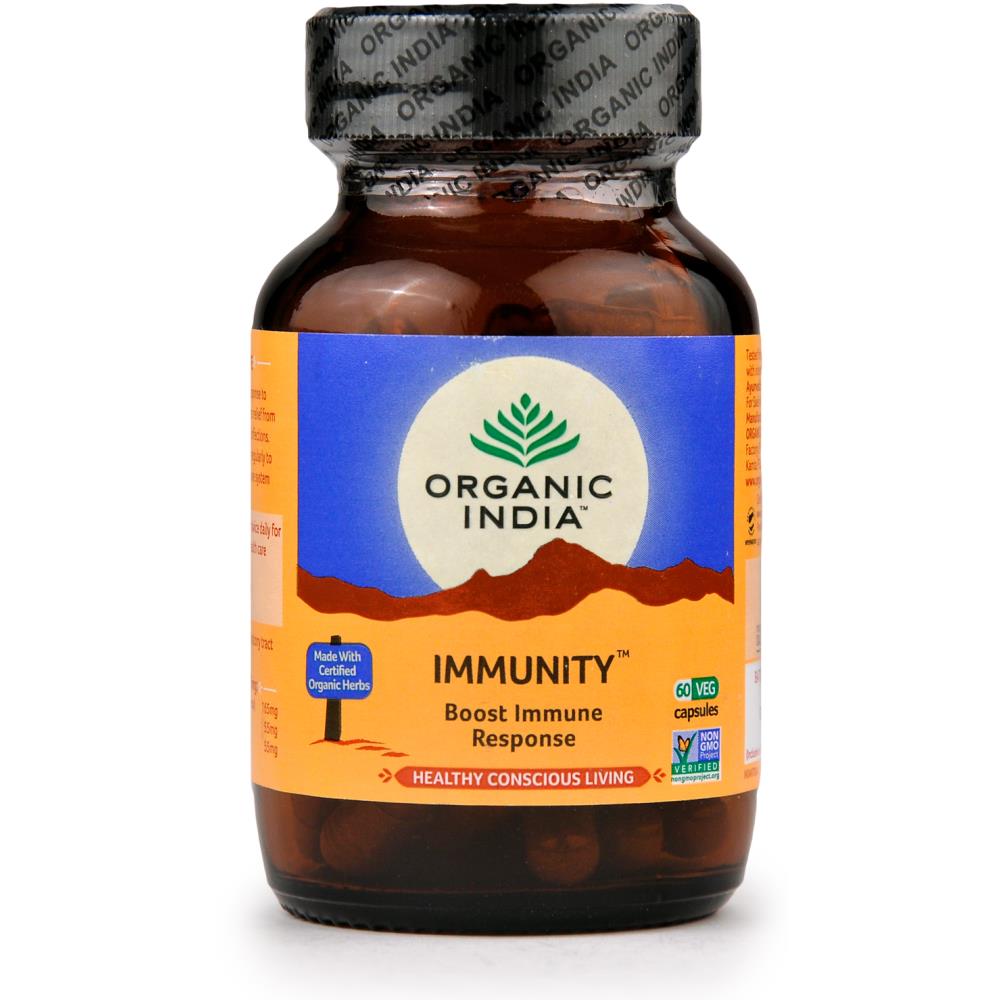 Organic India Immunity Capsules (60caps)