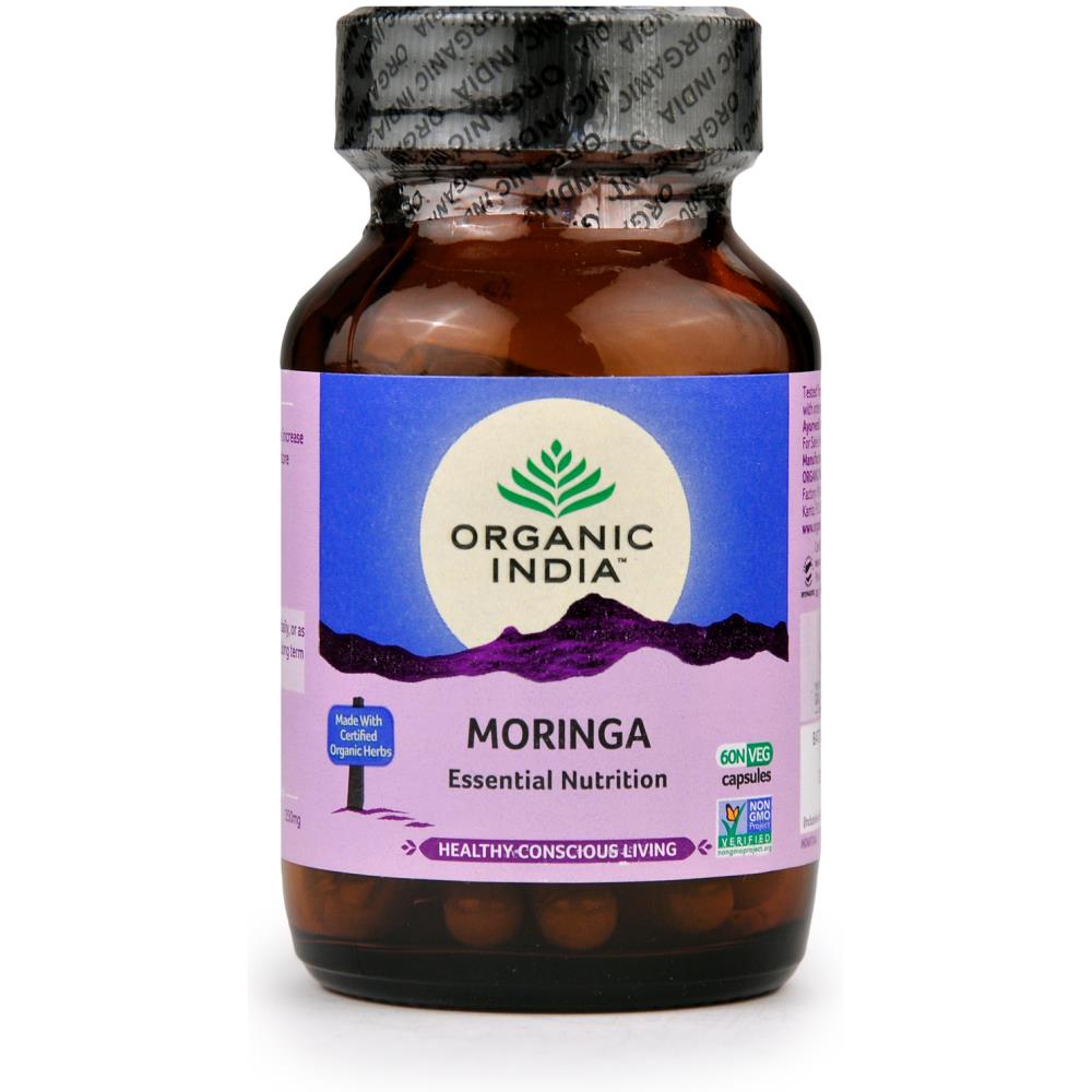 Organic India Moringa Capsules (60caps)