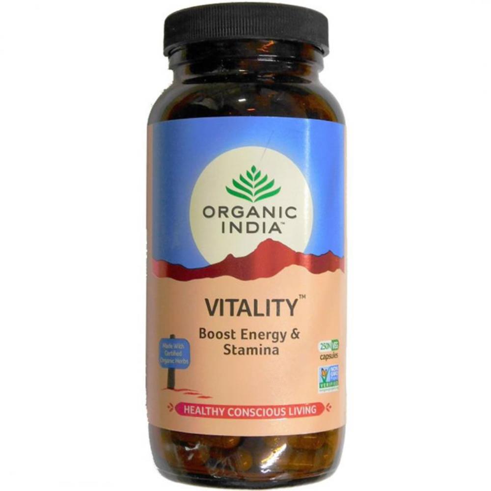 Organic India Vitality Capsules (250caps)