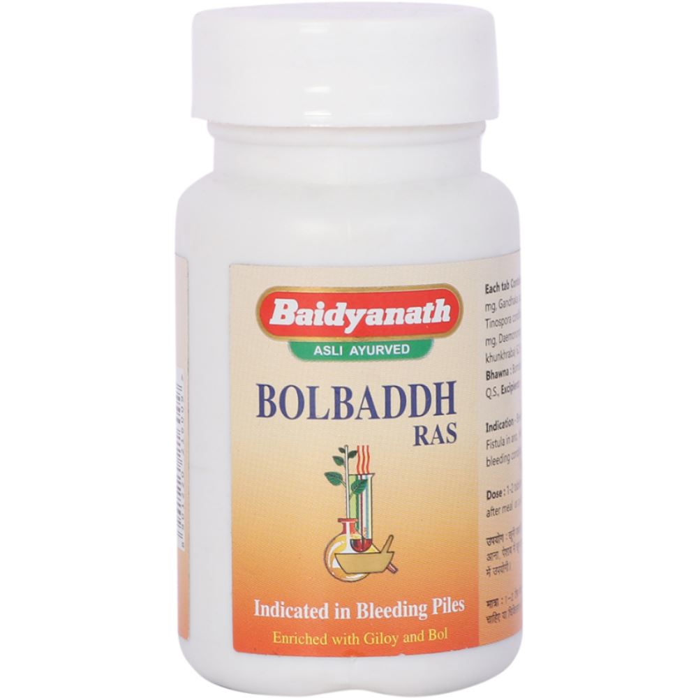 Baidyanath Bolbaddh Ras (80tab)