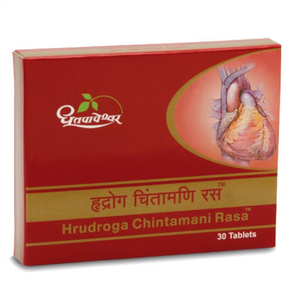 Dhootapapeshwar Hrudaroga Chintamani Ras (30tab) Dhootapapeshwar Hrudaroga Chintamani Ras (30tab)