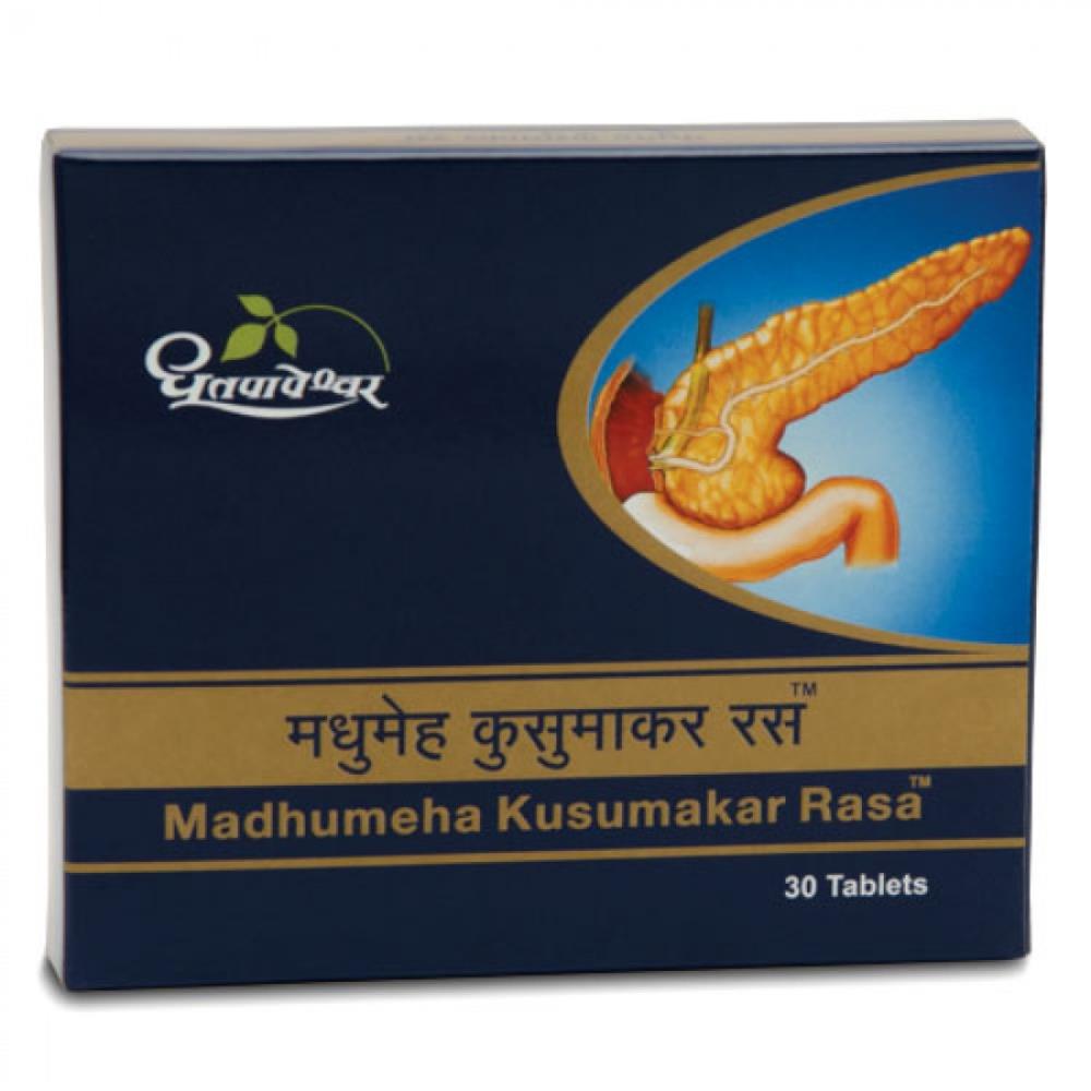 Dhootapapeshwar Madhumeha Kusumakar Ras (30tab) Dhootapapeshwar Madhumeha Kusumakar Ras (30tab)