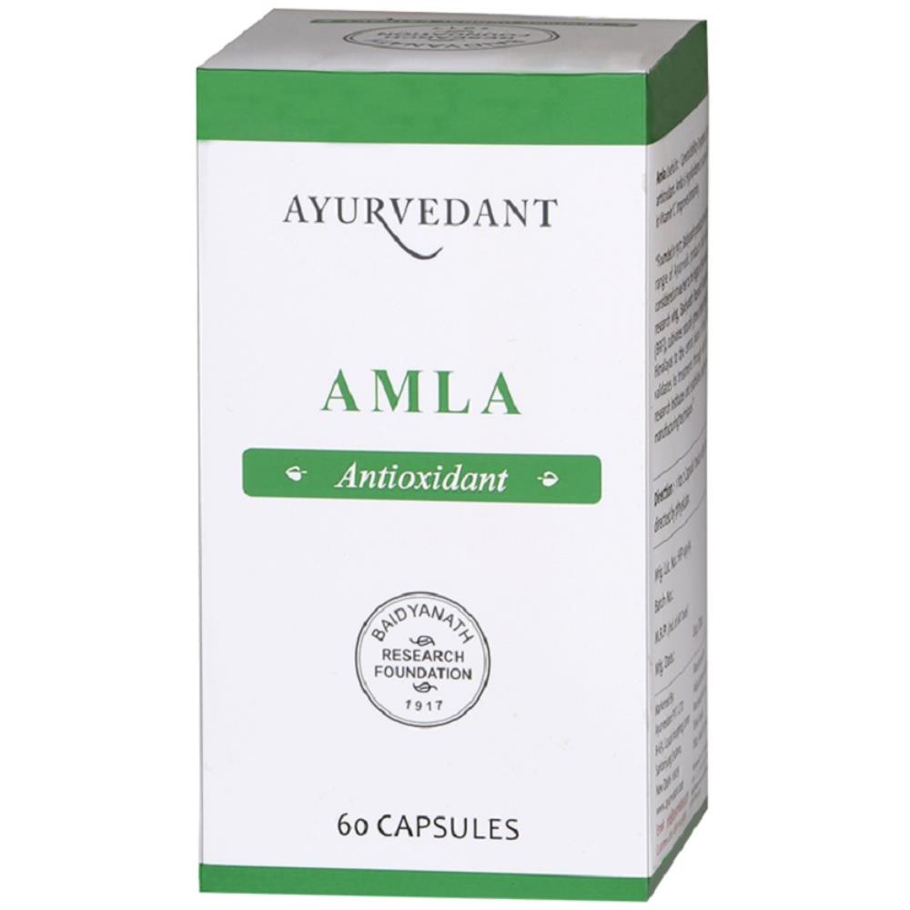 Baidyanath Ayurvedant Amla Capsule (60caps) Baidyanath Ayurvedant Amla Capsule (60caps)