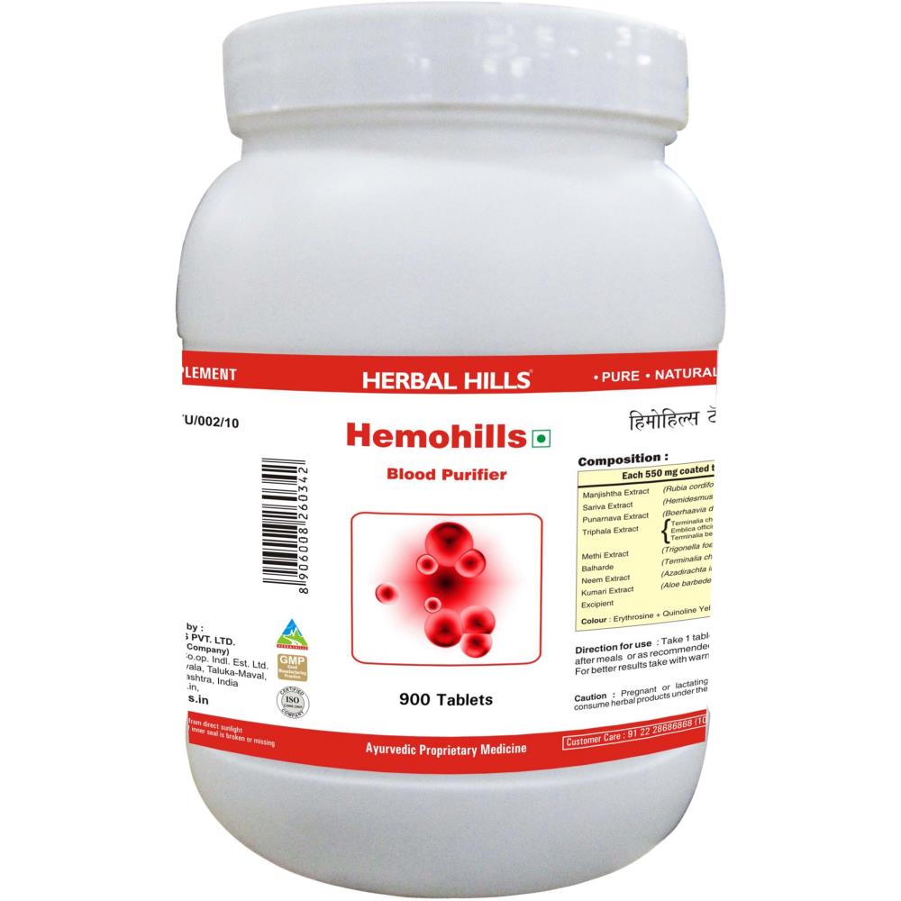 Herbal Hills Hemohills Tablet (900tab)