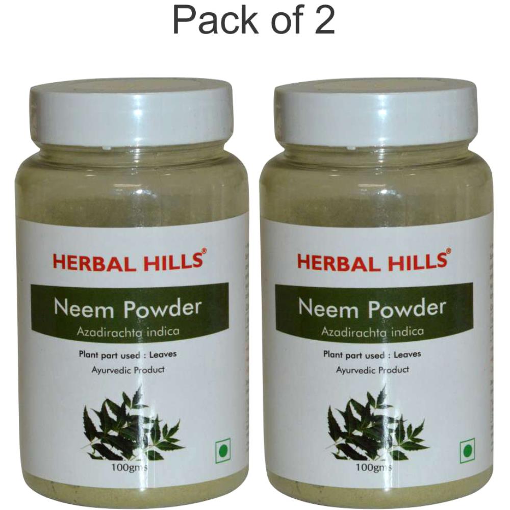 Herbal Hills Neem Patra Powder (100g, Pack of 2)