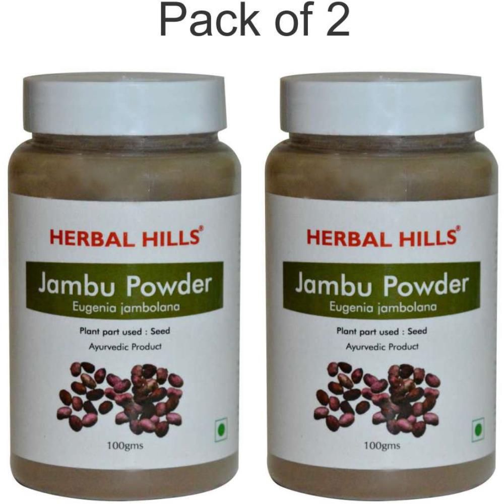 Herbal Hills Jambu Beej Powder (100g, Pack of 2)