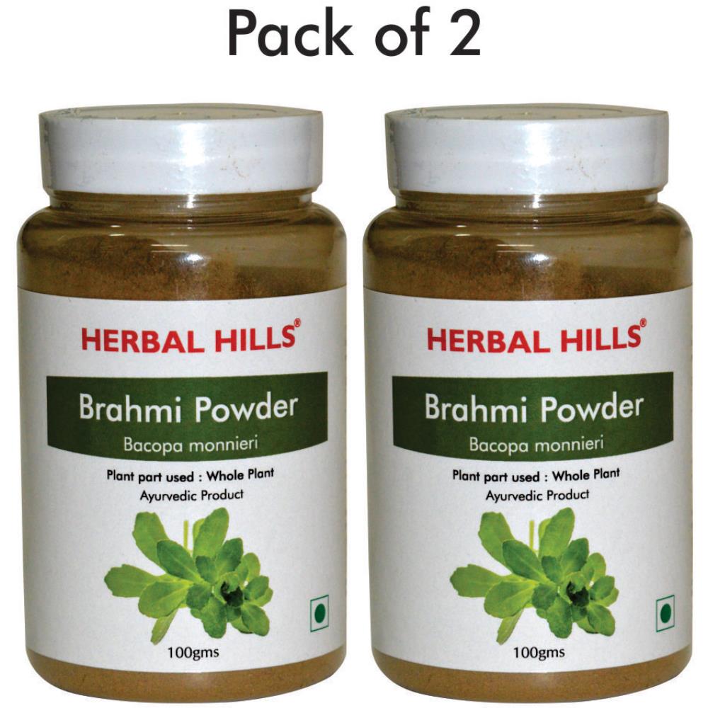 Herbal Hills Brahmi Powder (100g, Pack of 2)