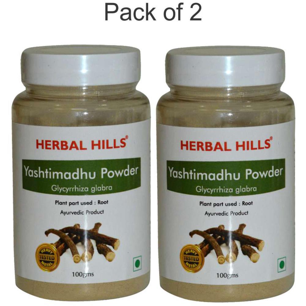 Herbal Hills Yashtimadhu Powder (100g, Pack of 2)