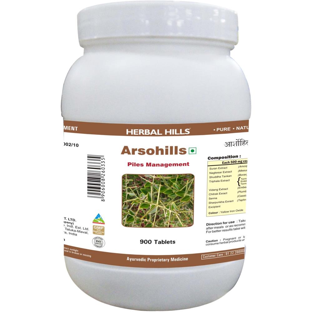 Herbal Hills Arsohills (900tab)