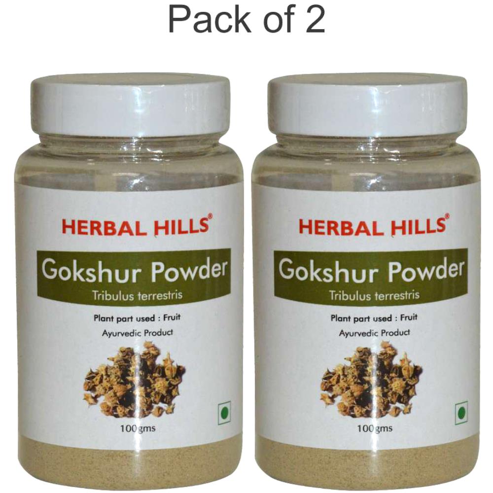 Herbal Hills Gokshur Powder (100g, Pack of 2)