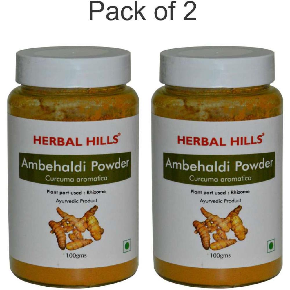 Herbal Hills Ambehaldi Powder (100g, Pack of 2)