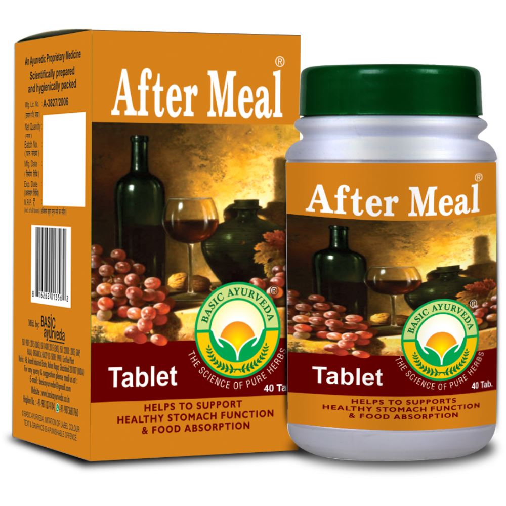 Basic Ayurveda After Meal Tablet (40tab)