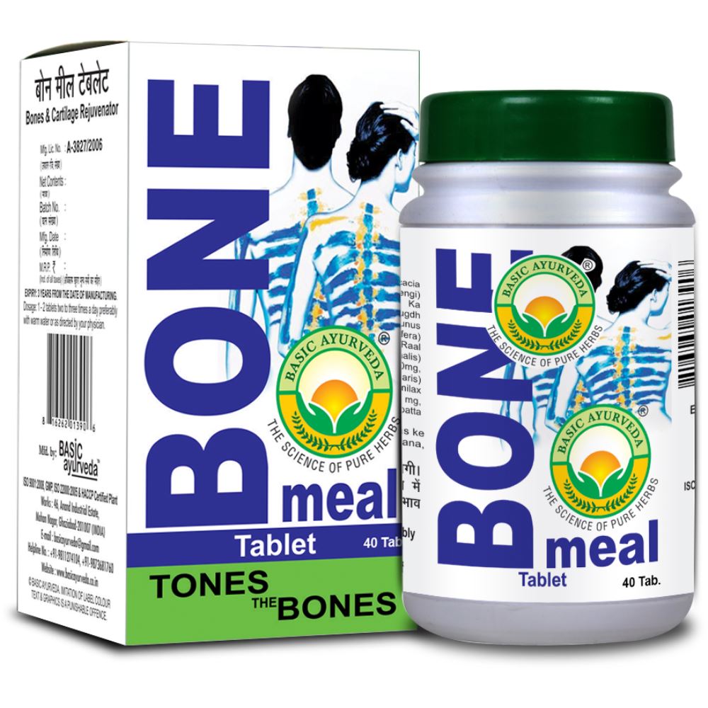 Basic Ayurveda Bone Meal (40tab)
