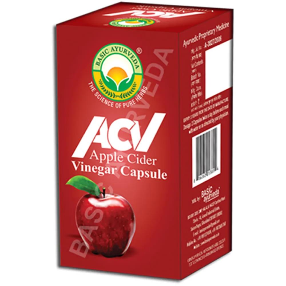 Basic Ayurveda Apple Cider Vinegar Capsule (40caps)