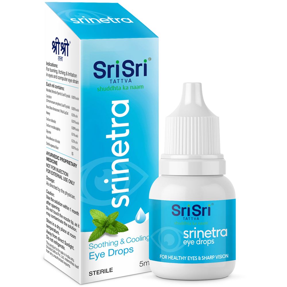 Sri Sri Tattva Srinetra Sterile Eye Drops (5ml)