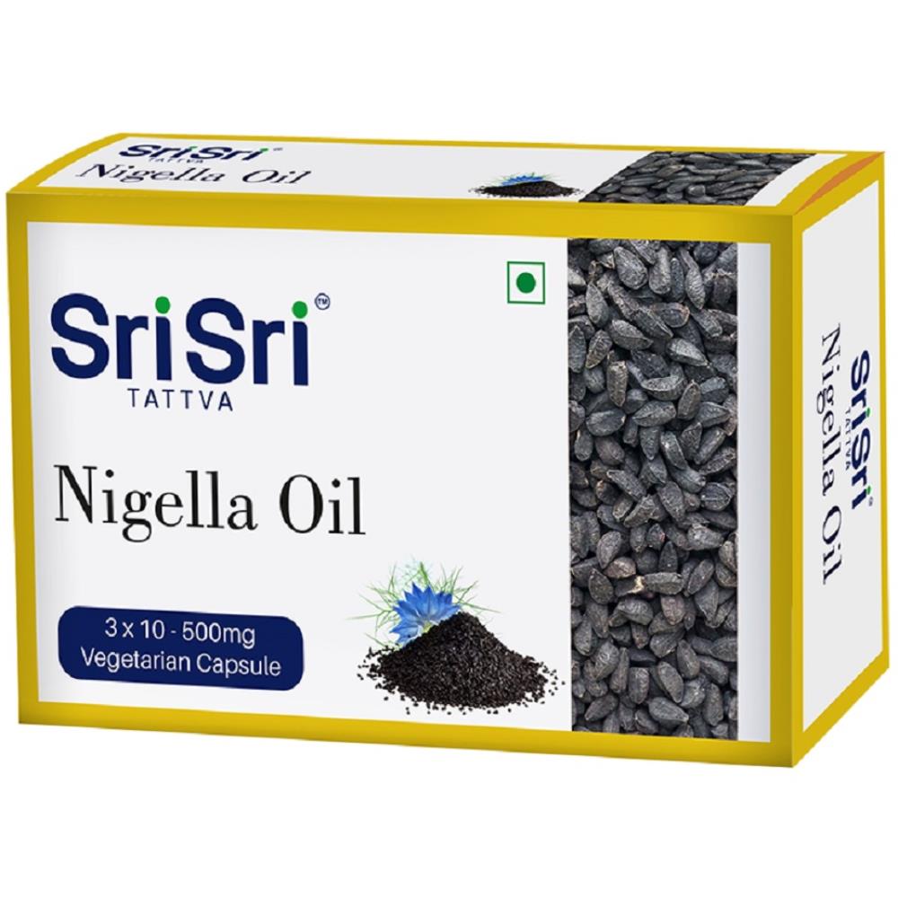 Sri Sri Tattva Nigella Oil Veg Capsule (30caps)