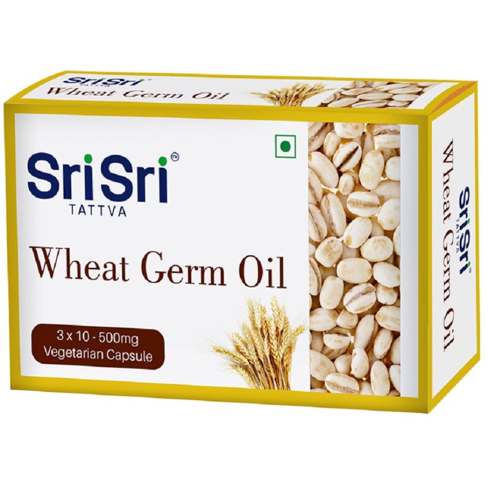 Sri Sri Tattva Wheat Germ Oil Veg Capsules (30caps)