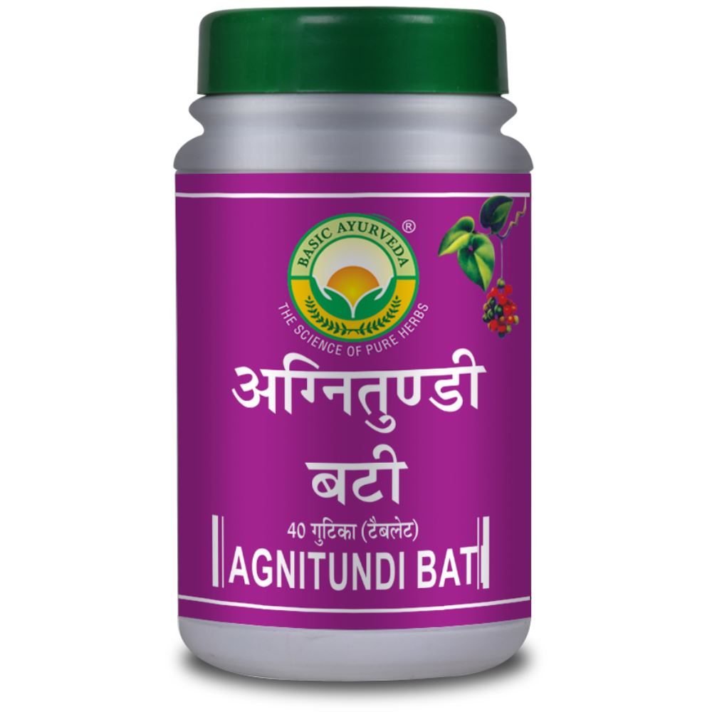 Basic Ayurveda Agnitundi Bati (40tab)