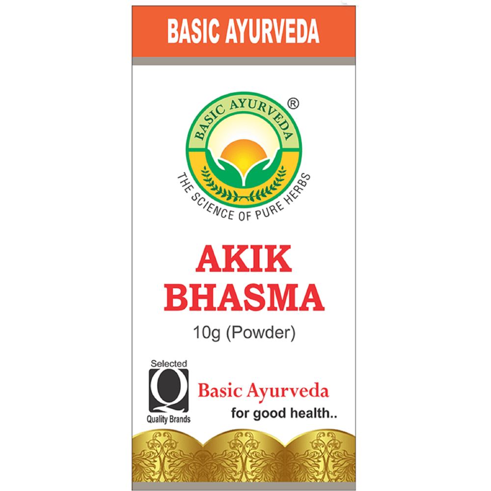 Basic Ayurveda Akik Bhasma (10g)