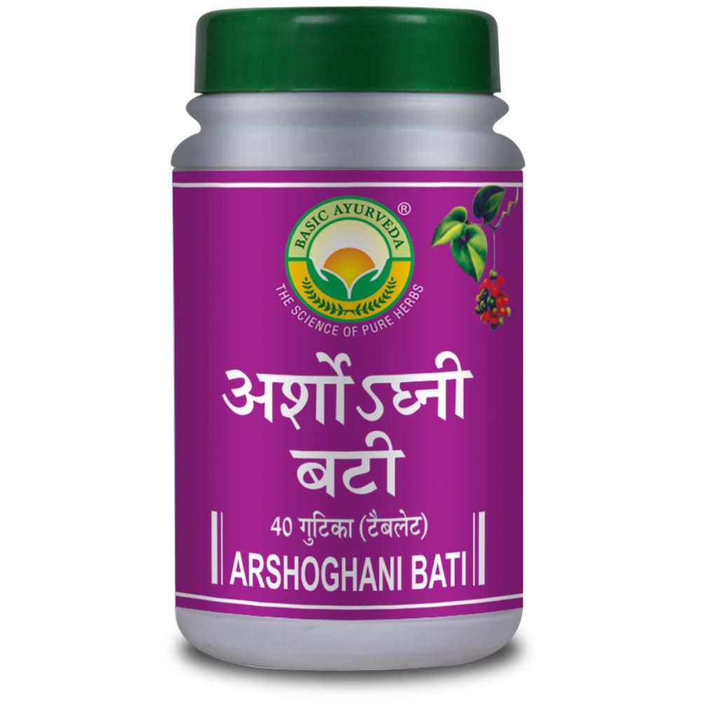 Basic Ayurveda Arshoghni Bati (40tab)
