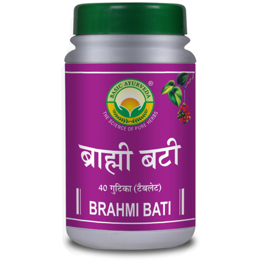 Basic Ayurveda Brahmi Bati (40tab)