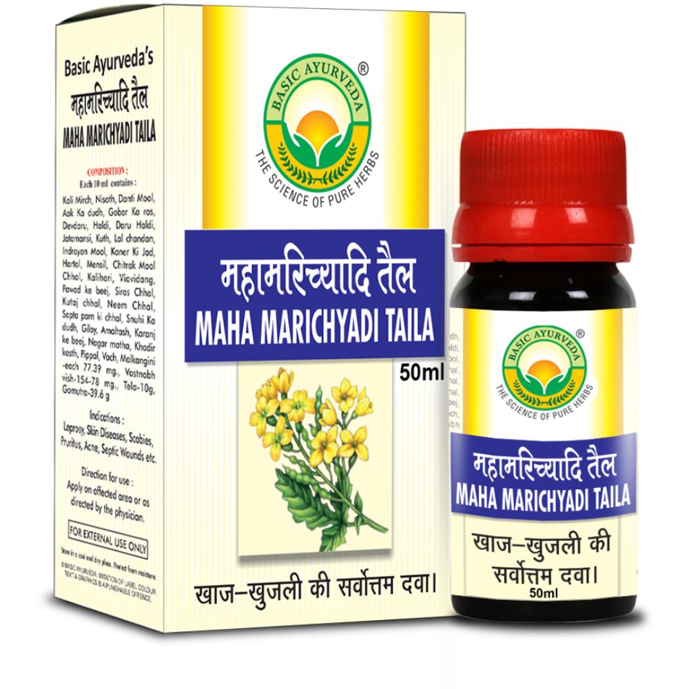 Basic Ayurveda Maha Mirchyadi Tail (50ml)