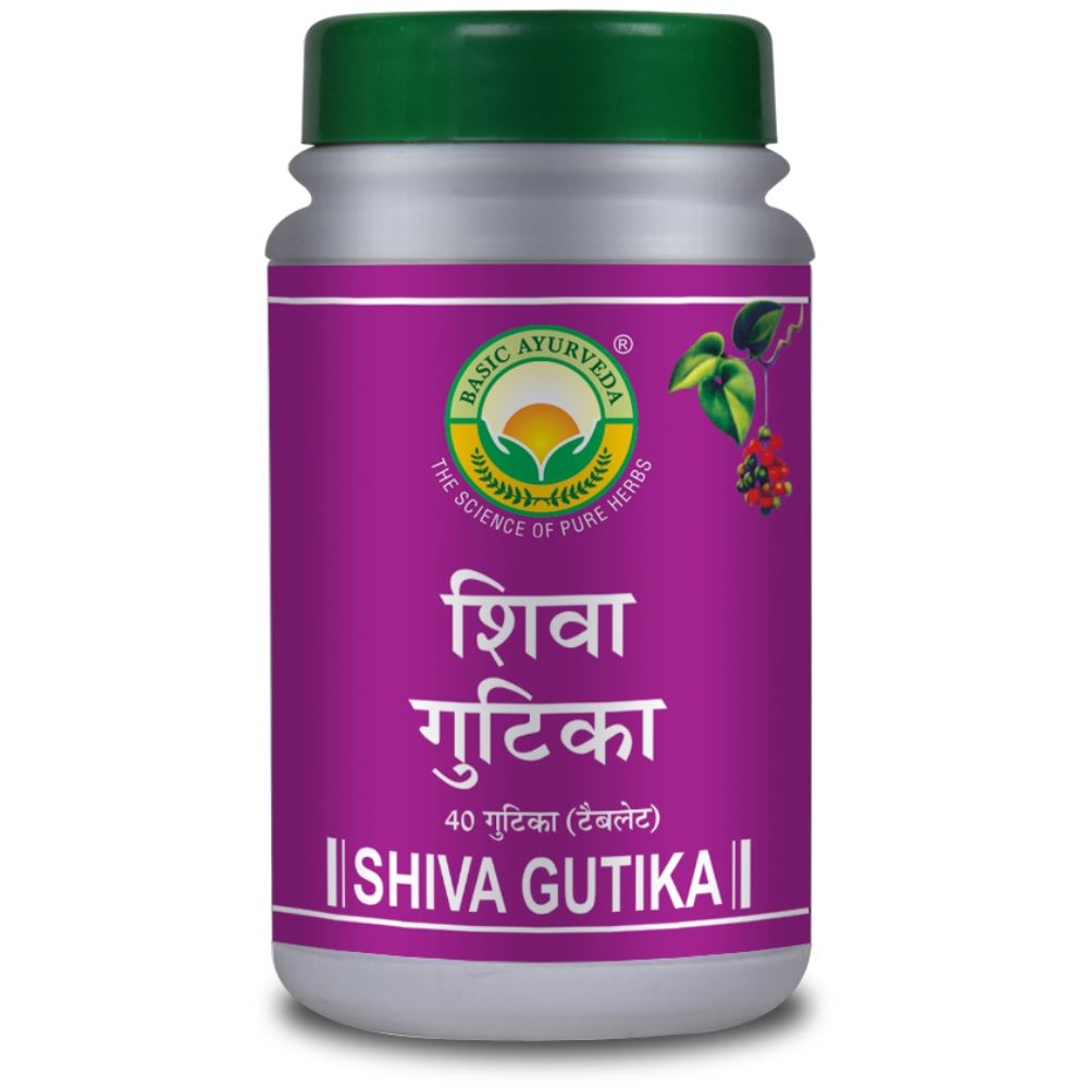 Basic Ayurveda Shiva Gutika (40tab)