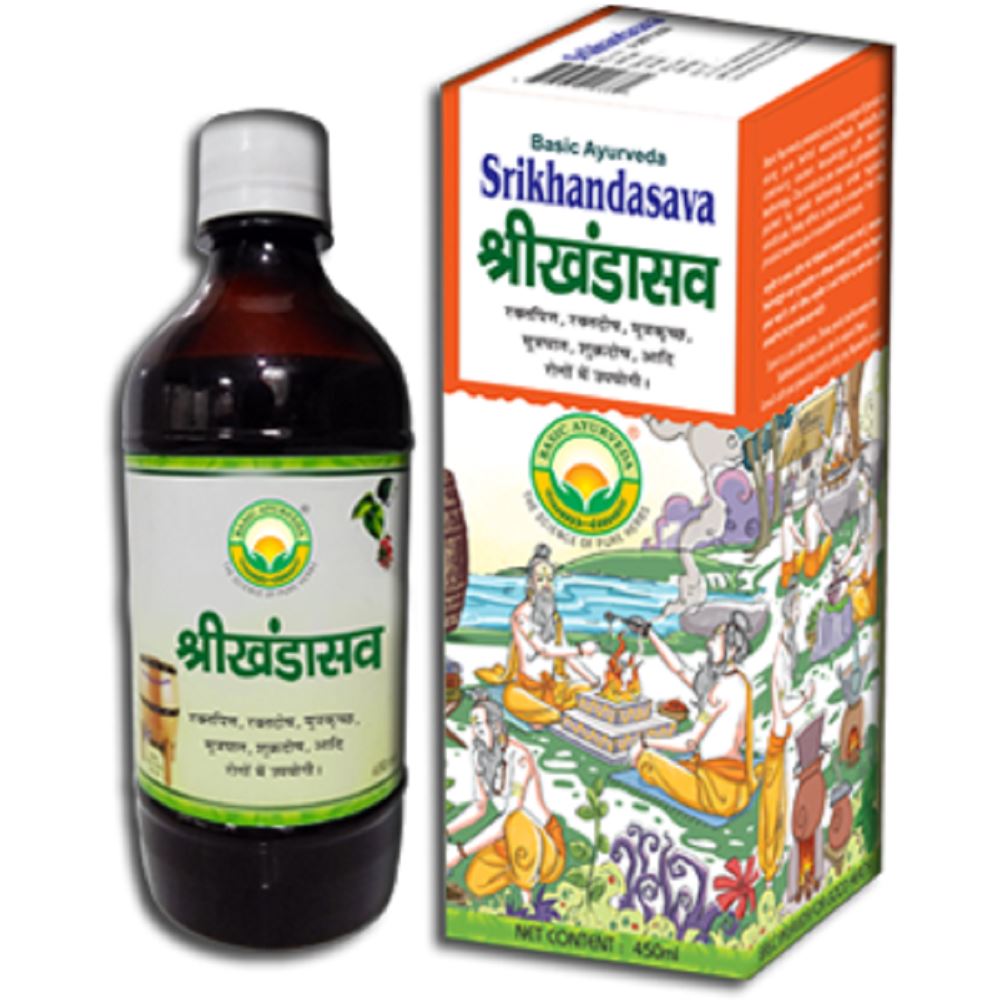 Basic Ayurveda Shrikhandasava (450ml)