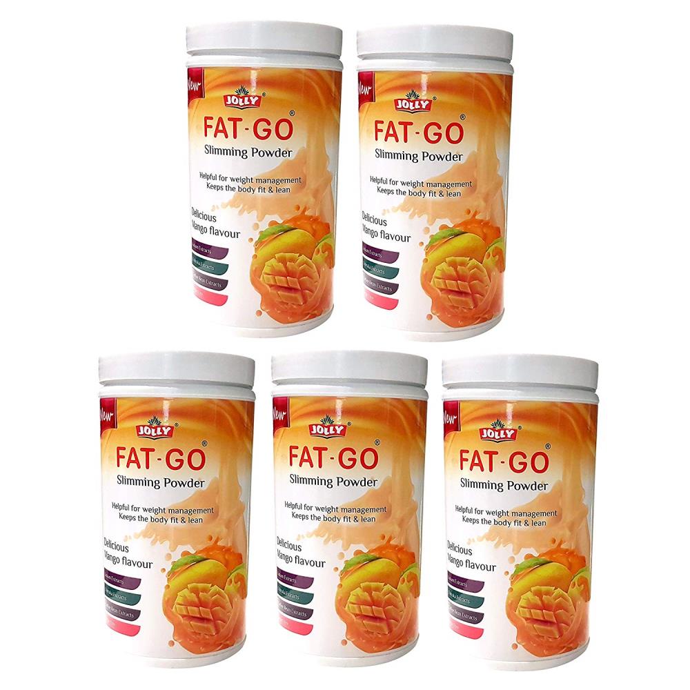 Jolly Fat Go Slimming Powder (Mango Flavour) (300g, Pack of 5) Jolly Fat Go Slimming Powder (Mango Flavour) (300g, Pack of 5)