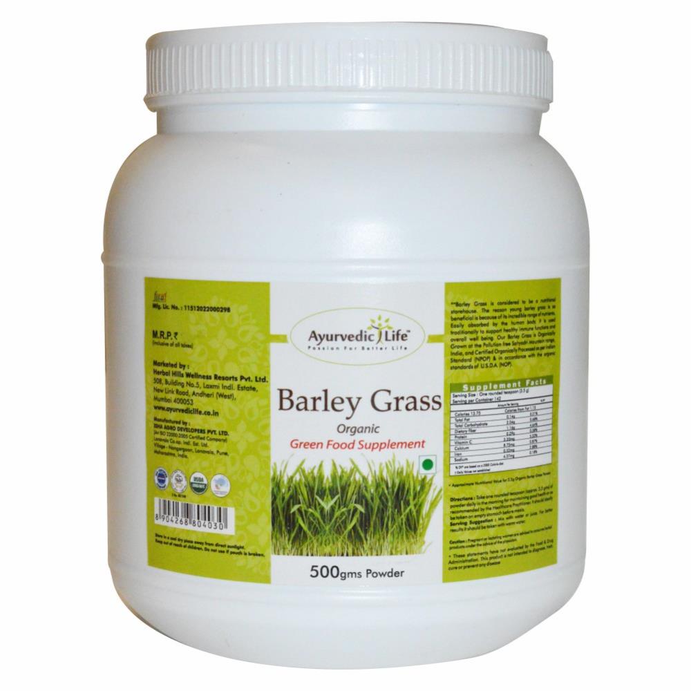 Ayurvedic Life Barley Grass Powder (500g)
