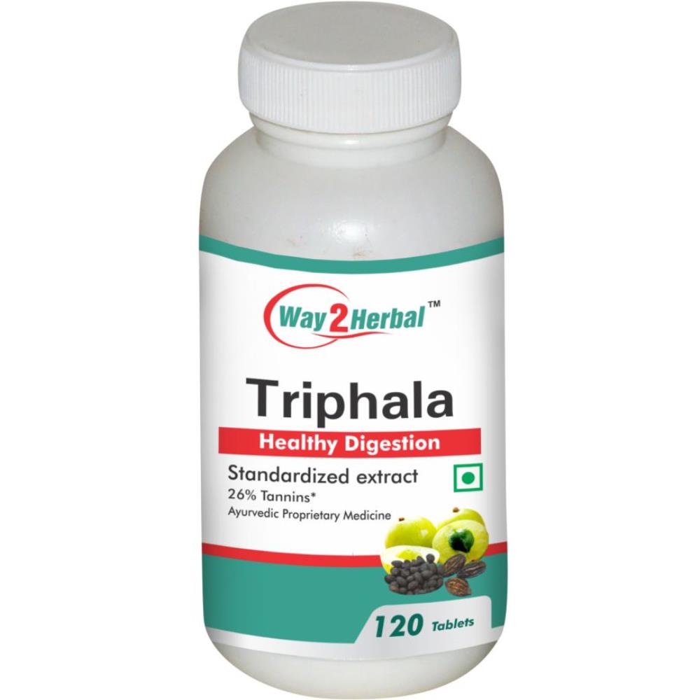 Way2Herbal Triphala Tablets (120tab)