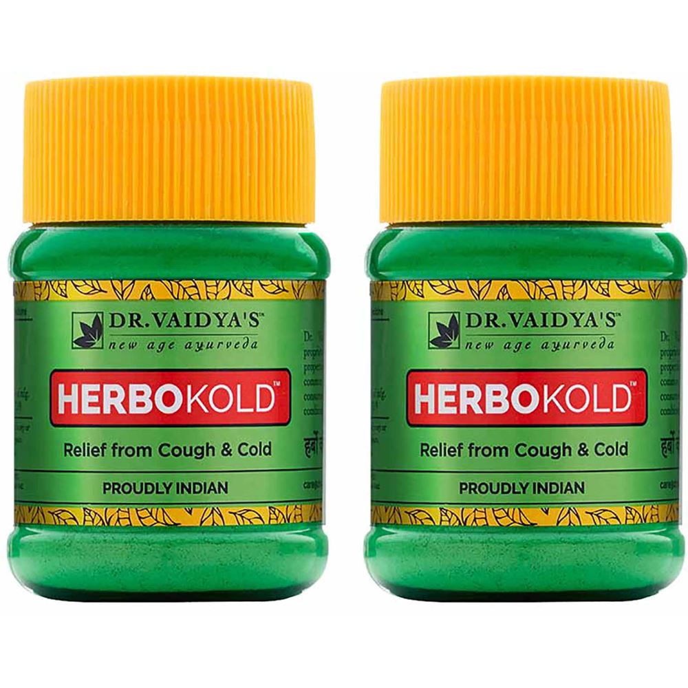 Dr. Vaidyas Herbokold Powder (50g, Pack of 2)