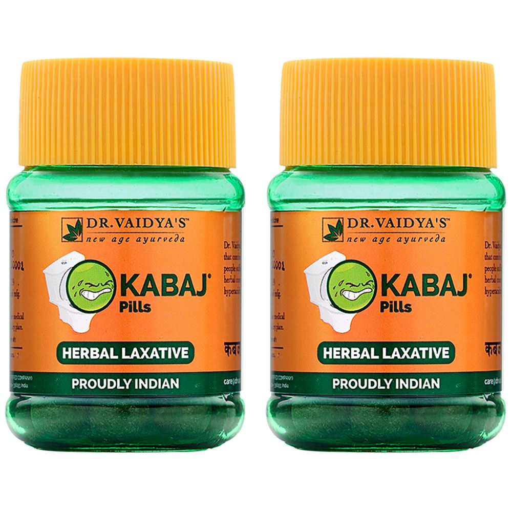 Dr. Vaidyas Kabaj Pills (30tab, Pack of 2)