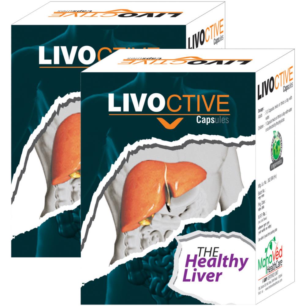 Mahaved Livoctive Capsule  (50caps, Pack of 2)