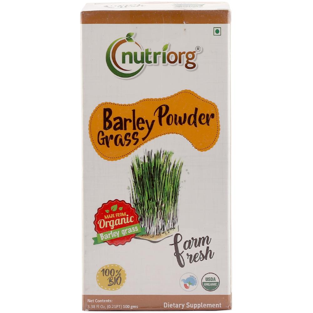 Nutriorg Certified Organic Barley Powder (100g)