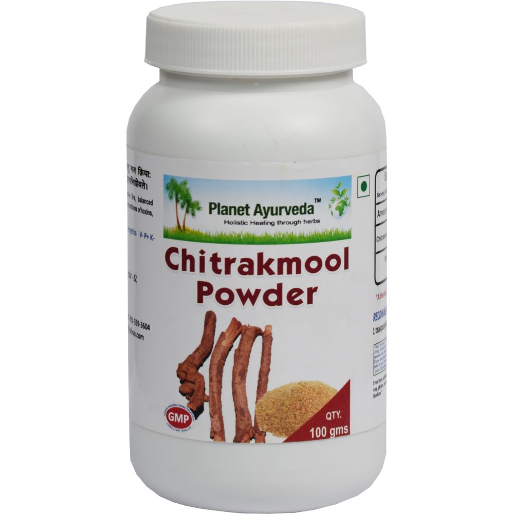 Planet Ayurveda Chitrakmool Powder (100g, Pack of 2)