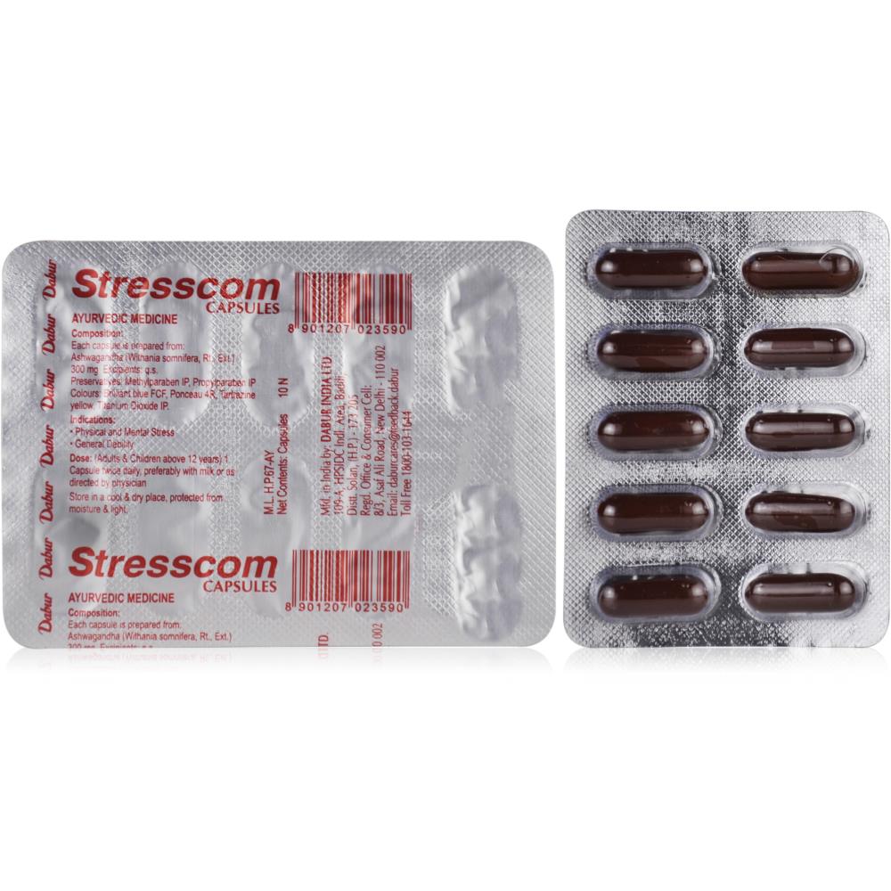 Dabur Stresscom Capsules (10caps)